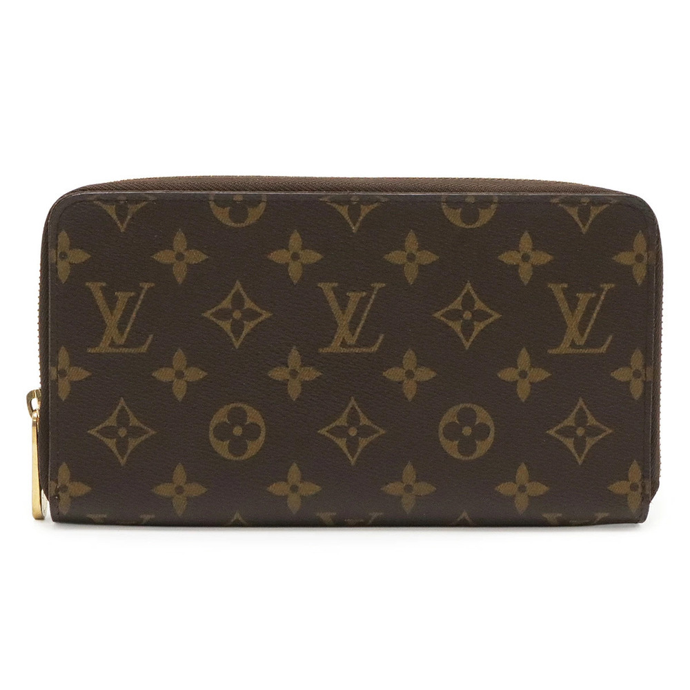 LOUIS VUITTON Monogram Zippy Organizer Round Zipper Long Wallet